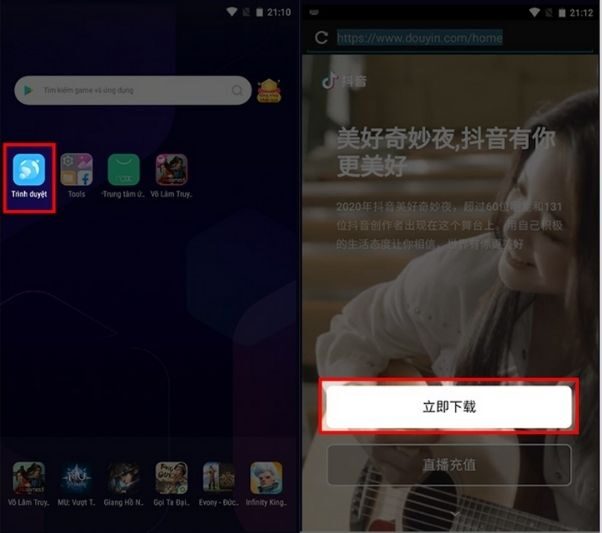 Cách đăng ký Tiktok Trung Quốc trên máy tính laptop bằng NoxPlayer