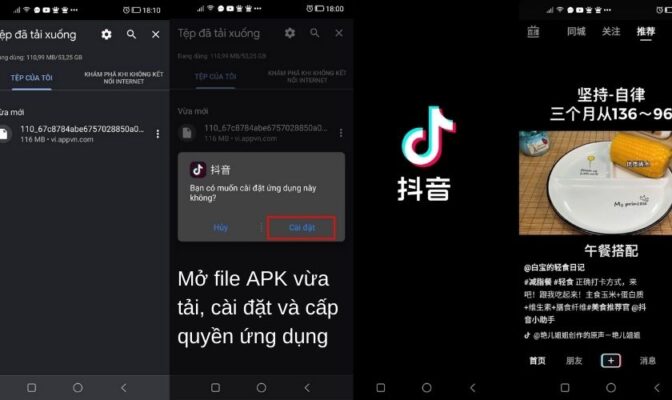 Hướng dẫn cách tải Tik Tok Trung Quốc bằng Android