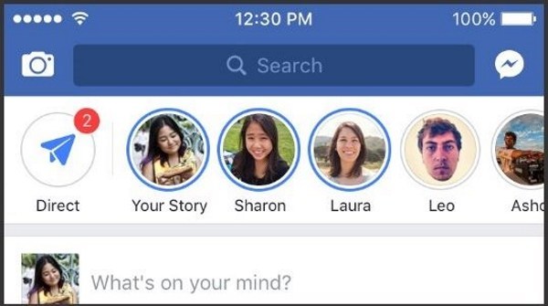 Thứ tự người xem story trên Facebook