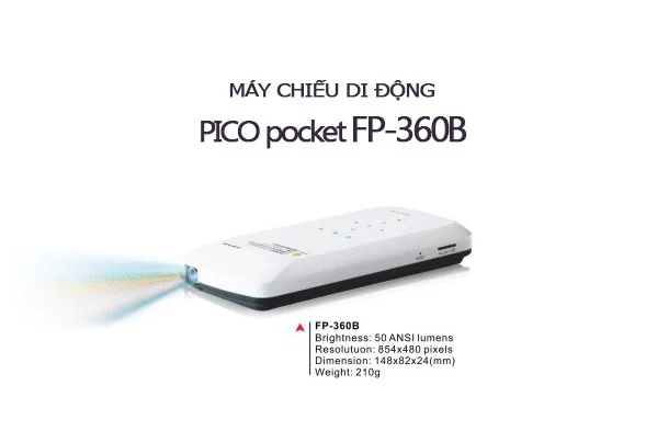 Máy chiếu mini cho điện thoại Pocket Pico FP – 360B